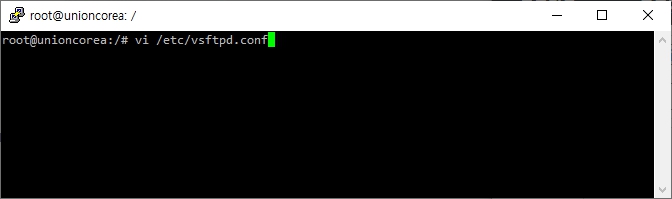 라즈베리파이활용 ftp 서버만들기(vsftpd)(우분투)