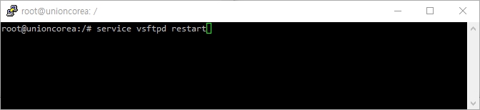 라즈베리파이활용 ftp 서버만들기(vsftpd)(우분투)