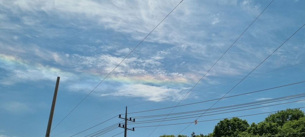 무지개, 팔각정