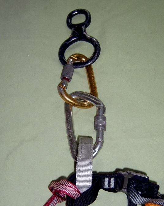 8자 하강기를 이용한 탈출법 [재난]