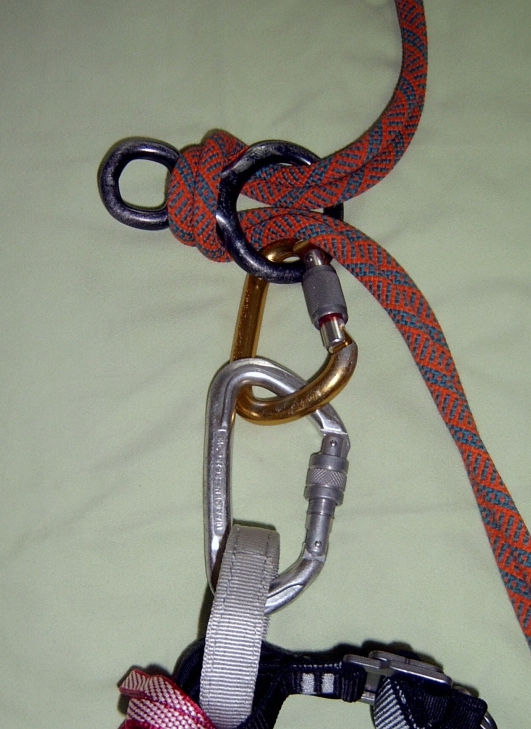 8자 하강기를 이용한 탈출법 [재난]